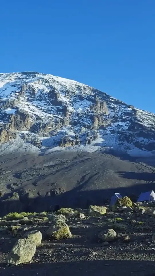 Uhuru Peak at first light, Kilimanjaro